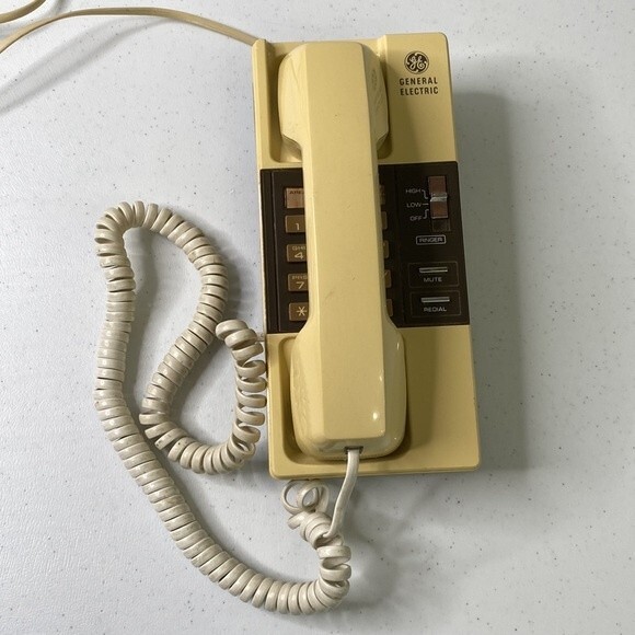 Vintage General Electric GE Push Button Phone Classic - Picture 2 of 12